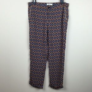 Daphnea - Semi-Sheer Boho Patterned Pants